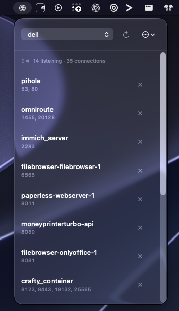 Porto interface screenshot 2
